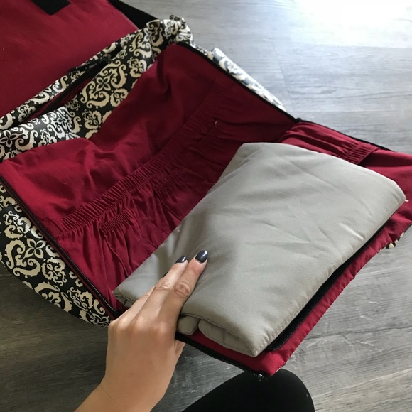 petunia pickle bottom extra large double boxy backpack diaper bag for twins etc - Picture 5 of 8